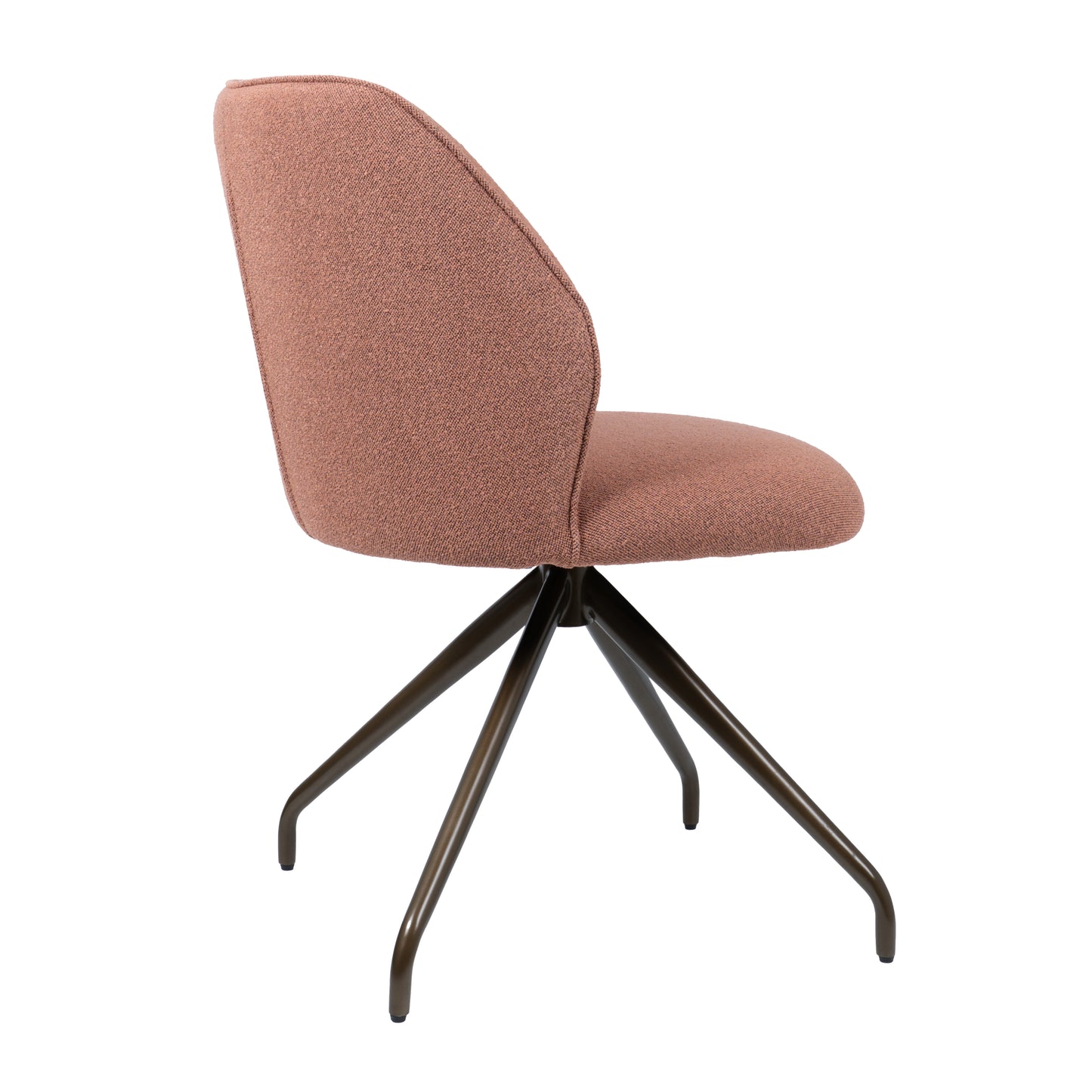 HelloChair HC21 Rivi eetkamerstoel Lake Terra spinpoot anodic brown