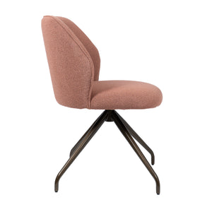 HelloChair HC21 Rivi eetkamerstoel Lake Terra spinpoot anodic brown