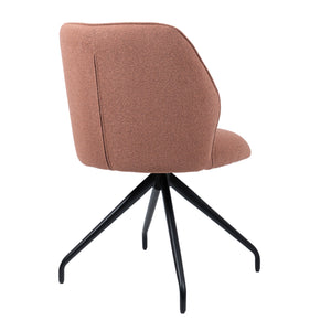 HelloChair HC21 Rivi eetkamerstoel Lake Terra spinpoot zwart