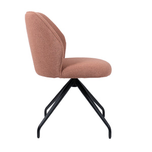 HelloChair HC21 Rivi eetkamerstoel Lake Terra spinpoot zwart