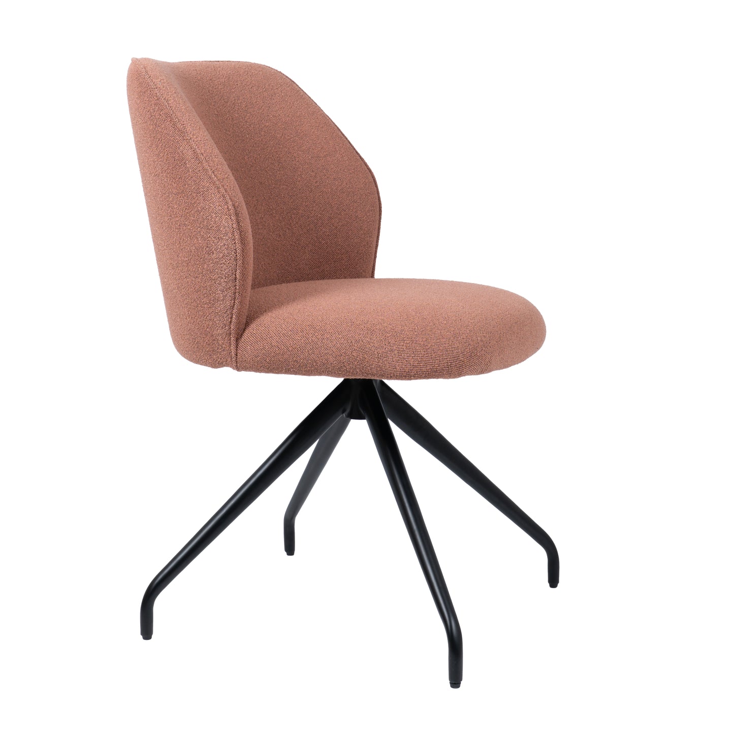 HelloChair HC21 Rivi eetkamerstoel Lake Terra spinpoot zwart