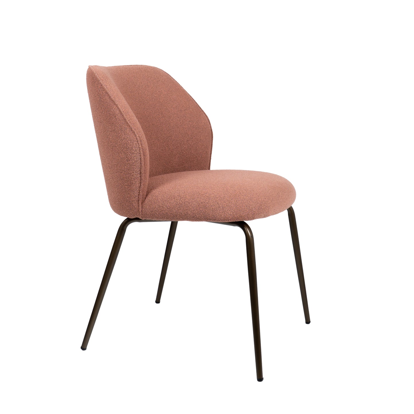 HelloChair HC21 Rivi eetkamerstoel Lake Terra vierpoot anodic brown