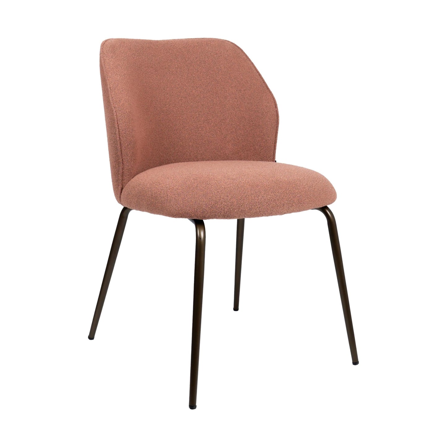 HelloChair HC21 Rivi eetkamerstoel Lake Terra vierpoot anodic brown