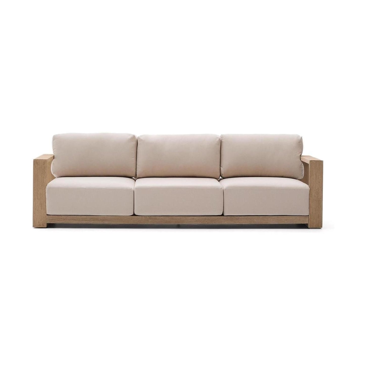 Kave Home Ambra 3-zits bank acaciahout