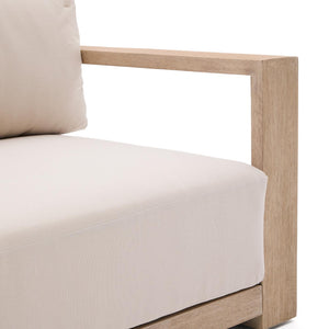 Kave Home Ambra 3-zits bank acaciahout