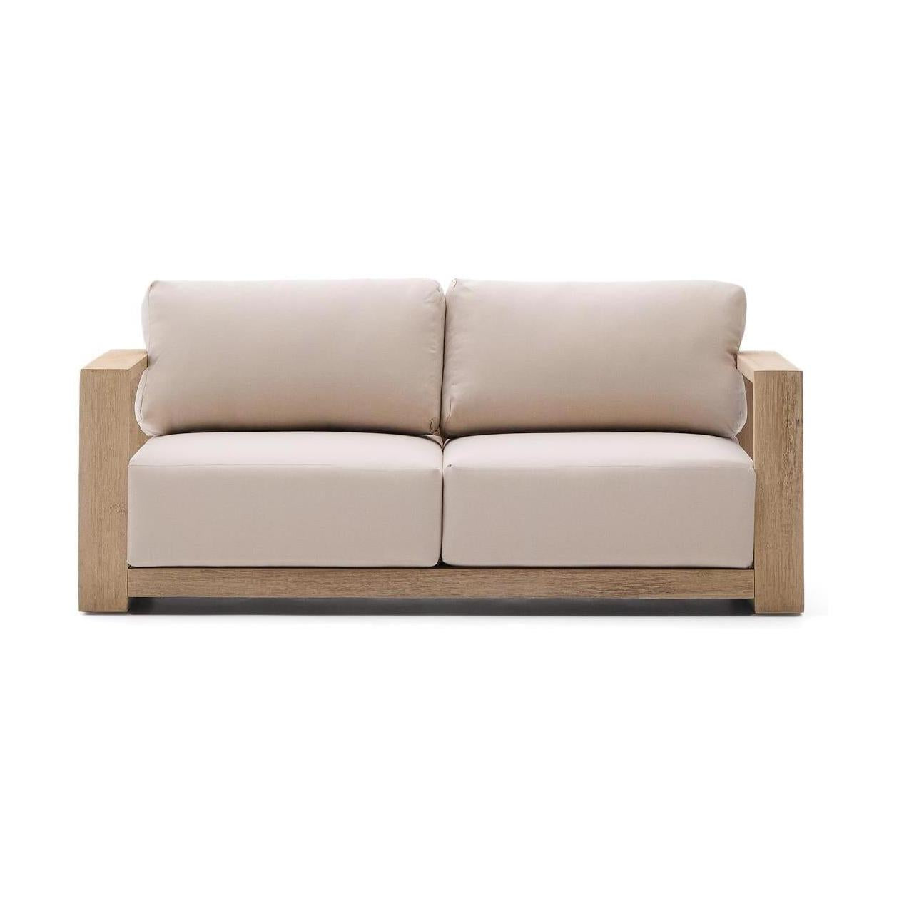Kave Home Ambra 2-zits bank acaciahout