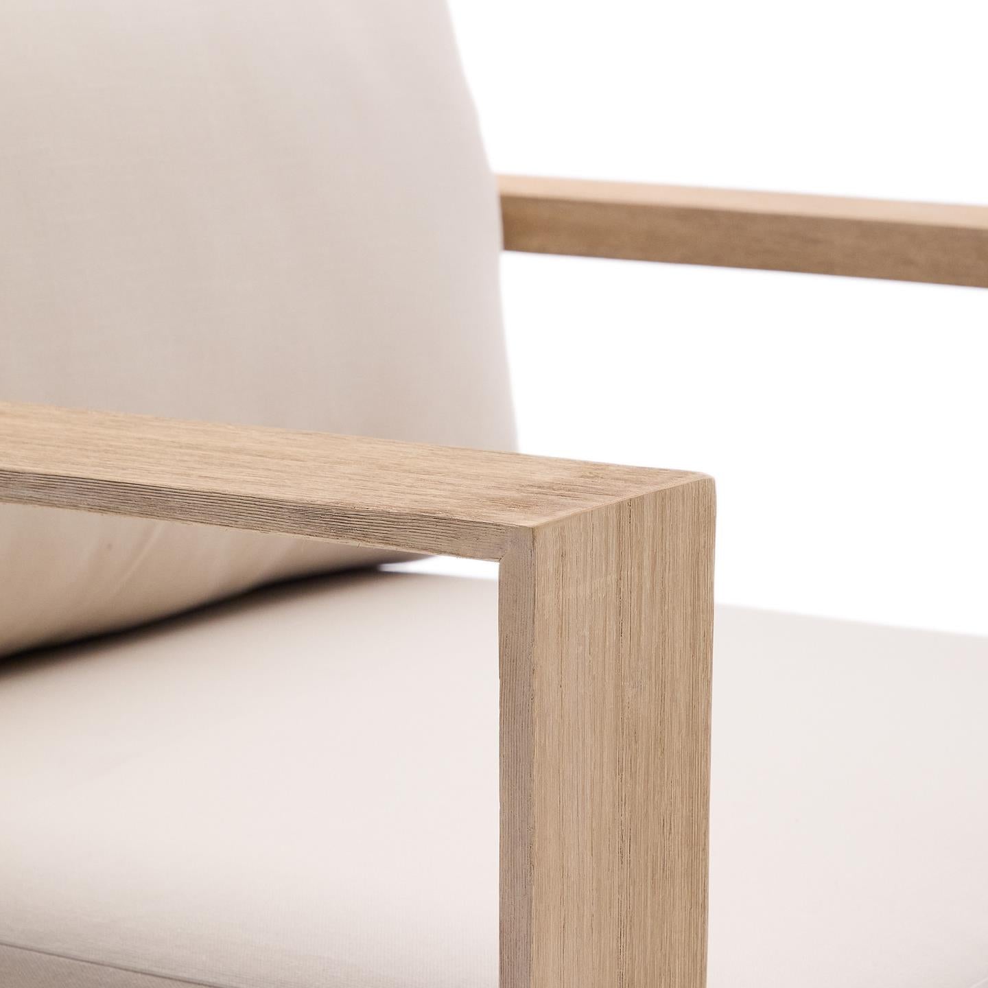 Kave Home Ambra fauteuil acaciahout