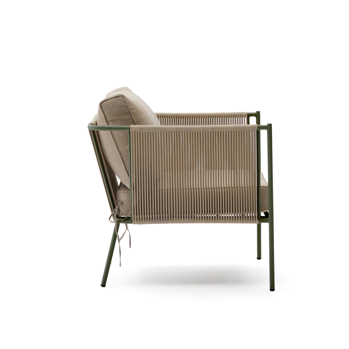 Kave Home Zivia loungestoel Groen