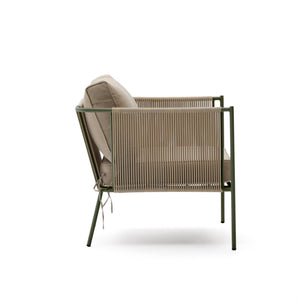 Kave Home Zivia loungestoel Groen