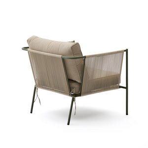 Kave Home Zivia loungestoel Groen