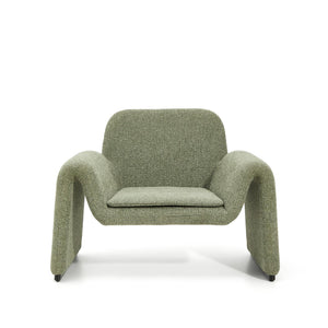 Kave Home Melvia fauteuil chenille Groen