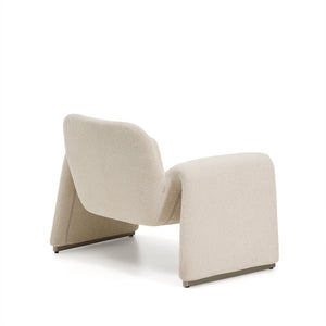 Kave Home Melvia fauteuil chenille Beige