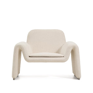 Kave Home Melvia fauteuil chenille Beige
