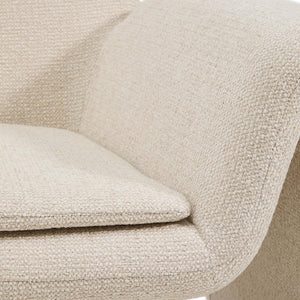 Kave Home Melvia fauteuil chenille Beige