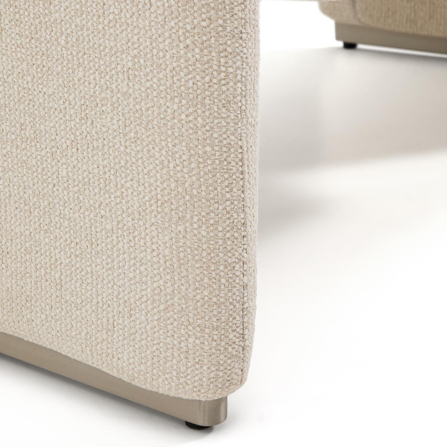 Kave Home Melvia fauteuil chenille Beige