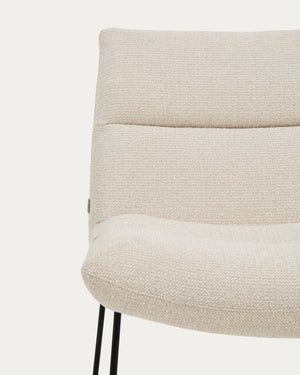 Kave Home Asen fauteuil chenille Beige