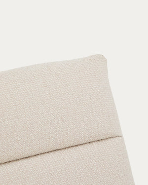 Kave Home Asen fauteuil chenille Beige