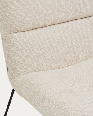 Kave Home Asen fauteuil chenille Beige