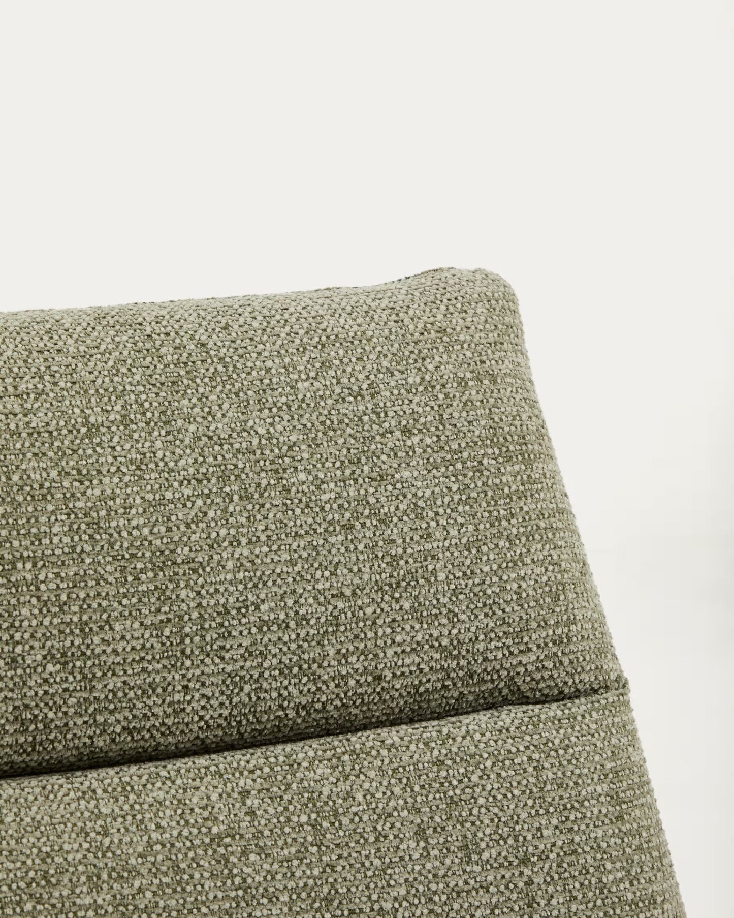 Kave Home Asen fauteuil chenille Groen
