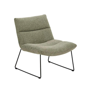 Kave Home Asen fauteuil chenille Groen