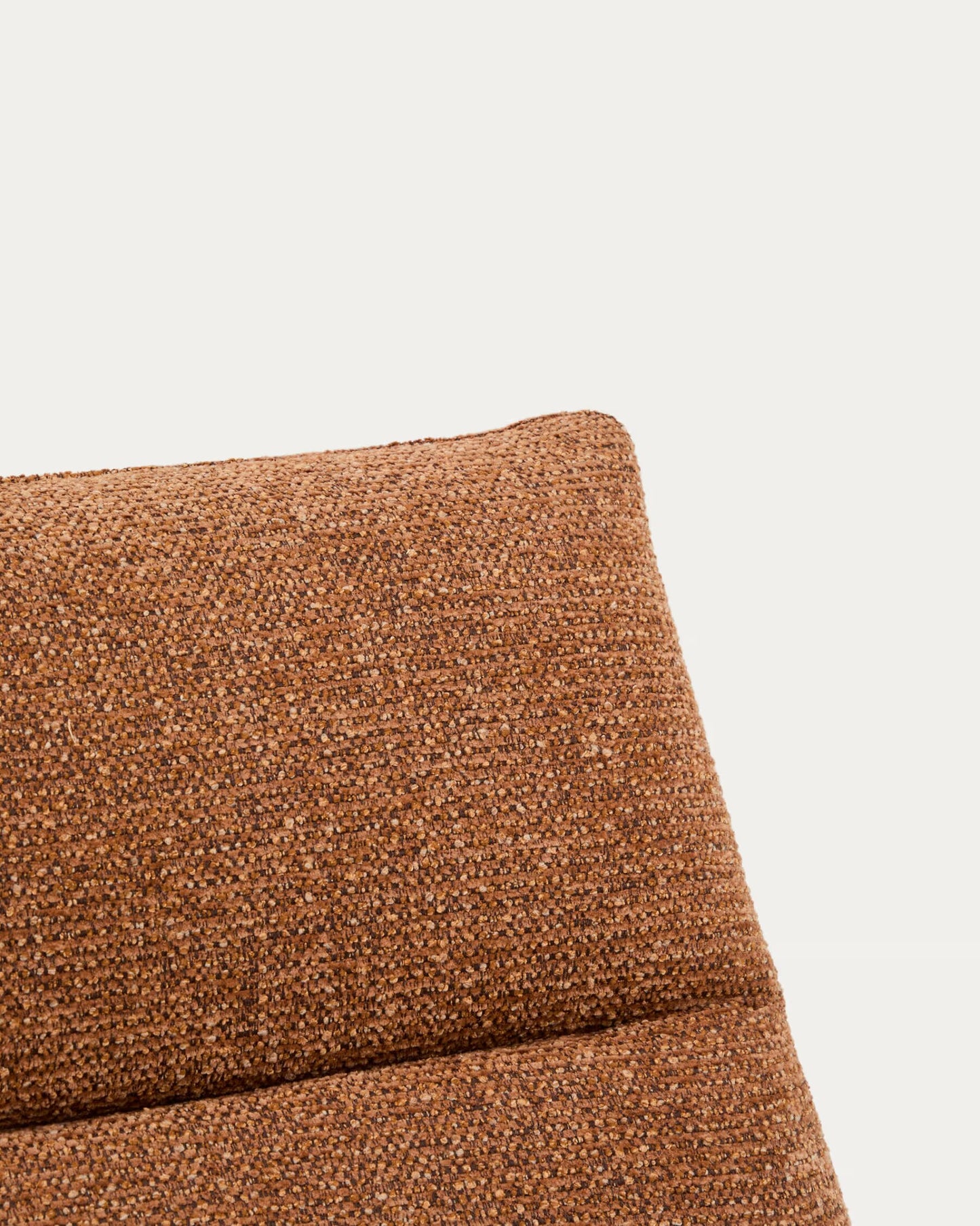 Kave Home Asen fauteuil chenille Terracotta