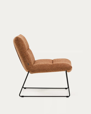 Kave Home Asen fauteuil chenille Terracotta