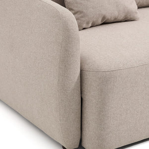 Kave Home Laira 3-zits bank chenille Beige