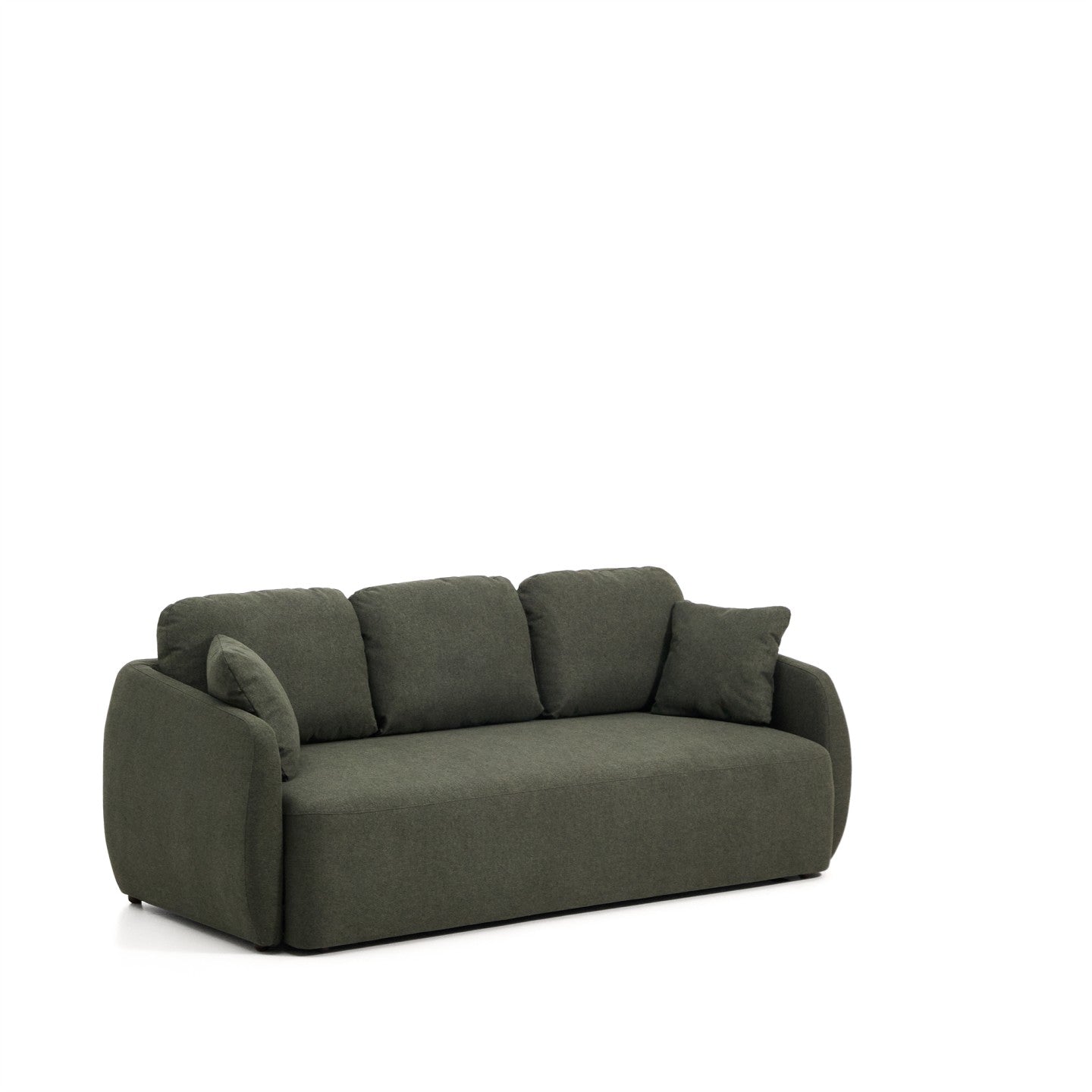 Kave Home Laira 3-zits bank chenille Groen
