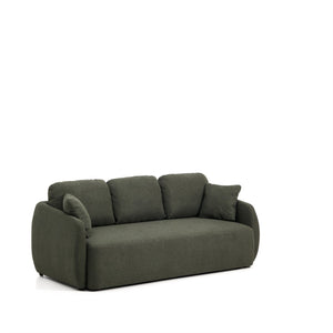 Kave Home Laira 3-zits bank chenille Groen