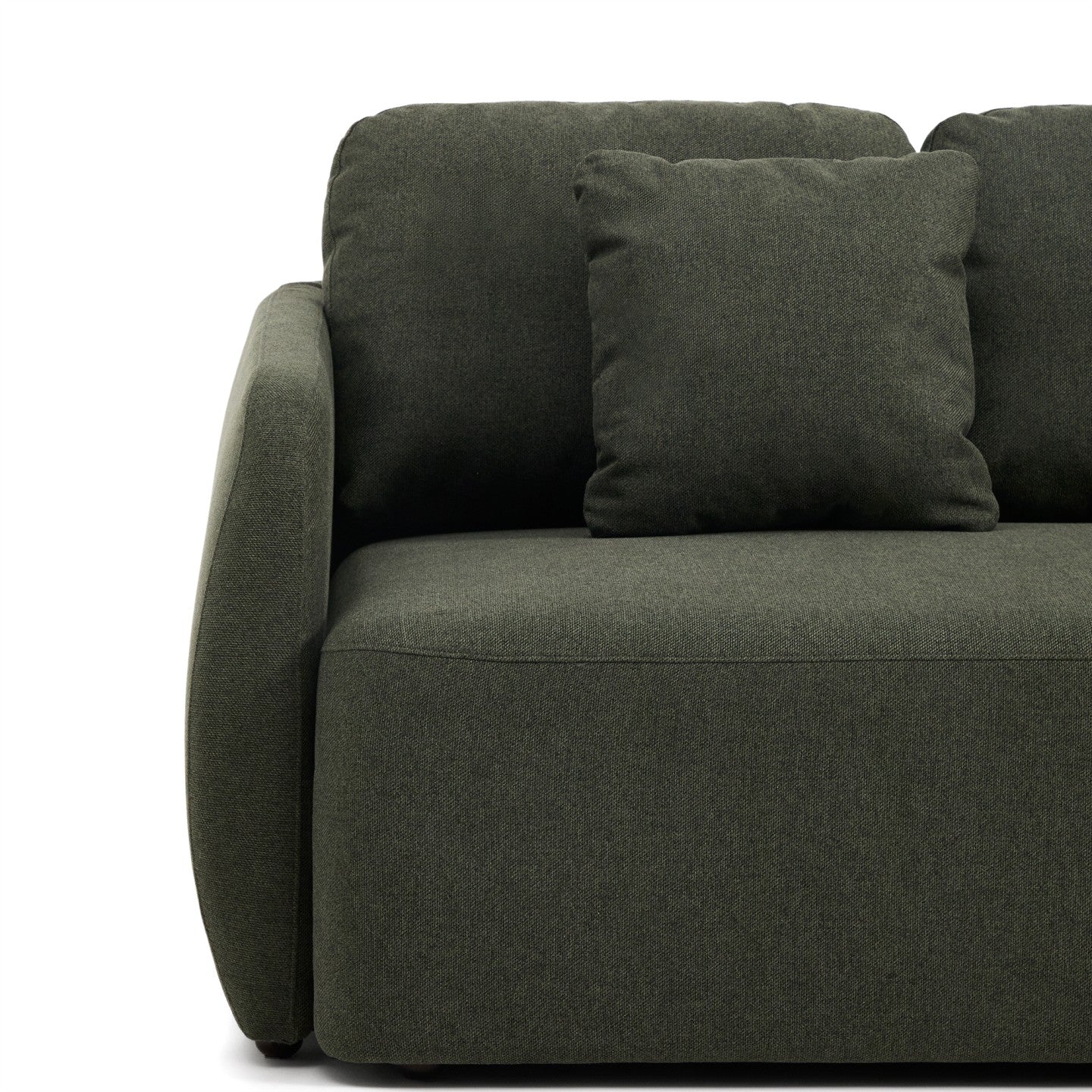 Kave Home Laira 3-zits bank chenille Groen