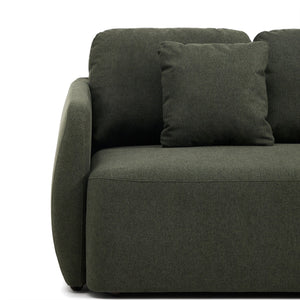 Kave Home Laira 3-zits bank chenille Groen