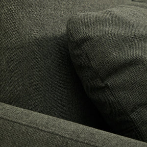Kave Home Laira 3-zits bank chenille Groen