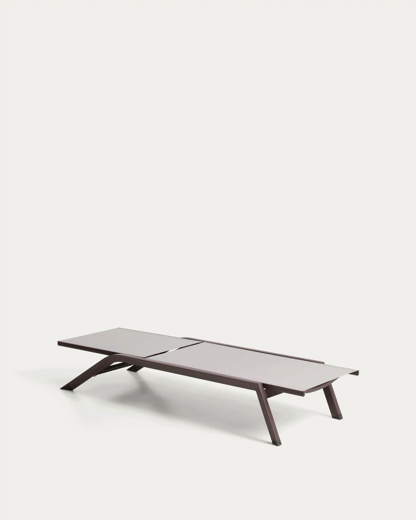 Kave Home Capraia ligbed Bruin