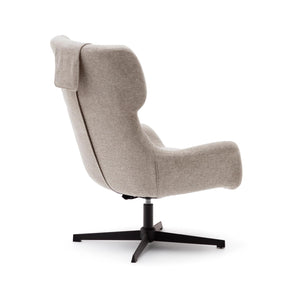 Kave Home Zalina fauteuil chenille Beige