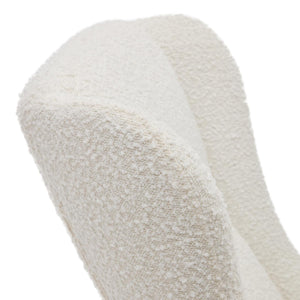 Kave Home Maustin schommelstoel bouclé Wit