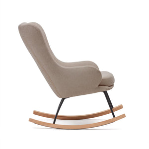 Kave Home Maustin schommelstoel chenille Beige