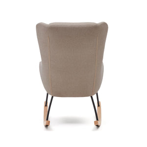 Kave Home Maustin schommelstoel chenille Beige
