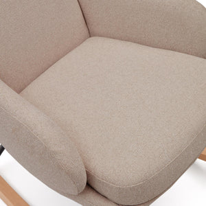 Kave Home Maustin schommelstoel chenille Beige