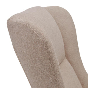 Kave Home Maustin schommelstoel chenille Beige