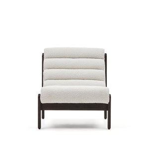 Kave Home Magira fauteuil Donker