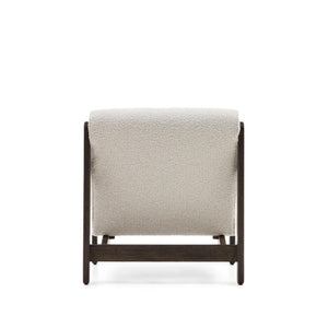 Kave Home Magira fauteuil Donker