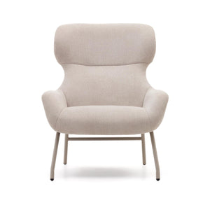 Kave Home Belina fauteuil chenille Beige