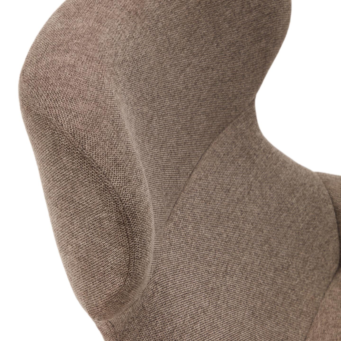 Kave Home Belina fauteuil chenille Lichtbruin
