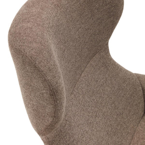 Kave Home Belina fauteuil chenille Lichtbruin
