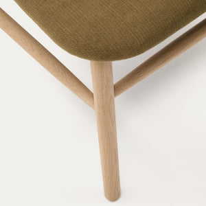 Kave Home Helda fauteuil chenille Groen