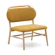 Kave Home Helda fauteuil chenille Mosterd