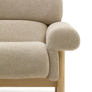 Kave Home Nema fauteuil chenille Beige