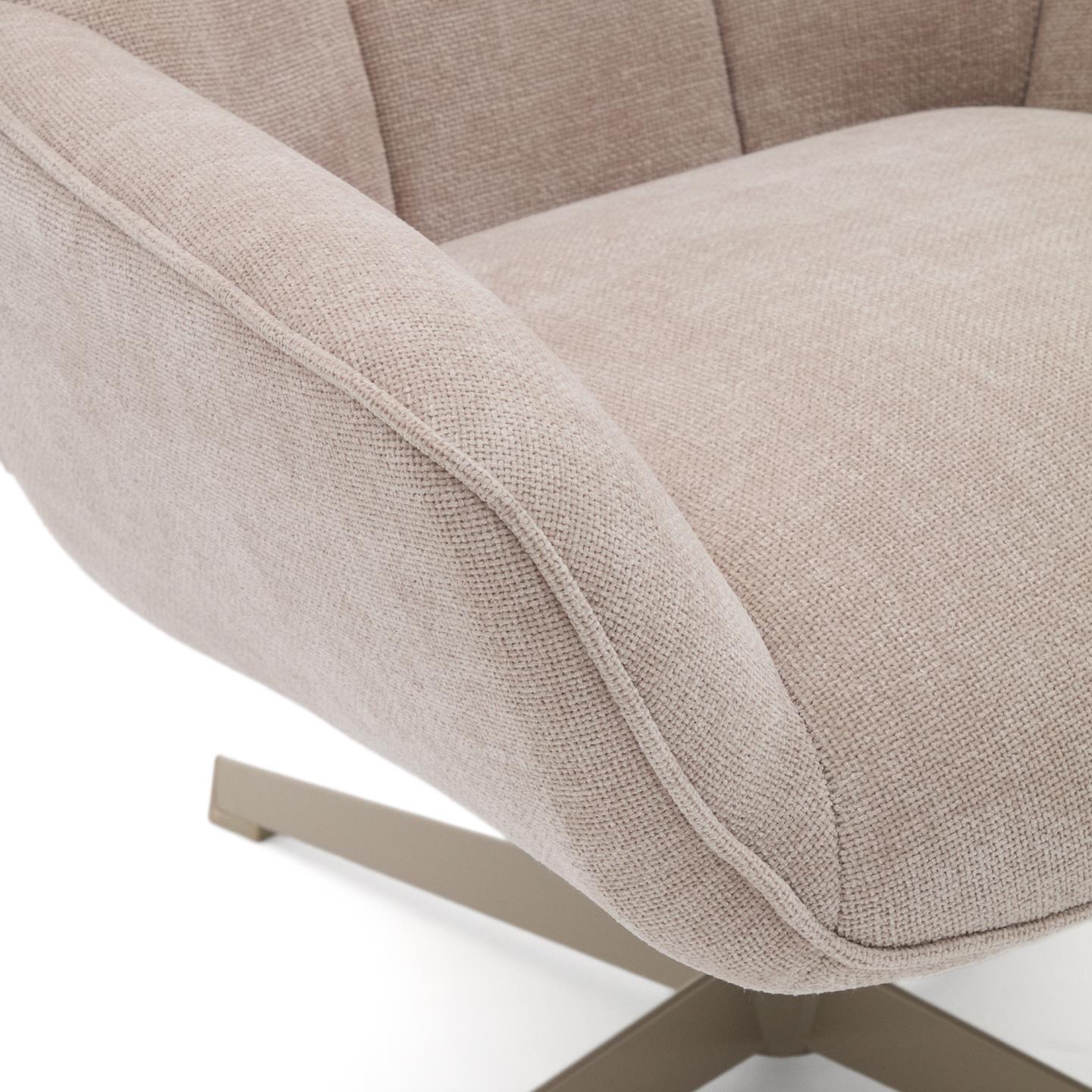 Kave Home Teryl fauteuil chenille Beige