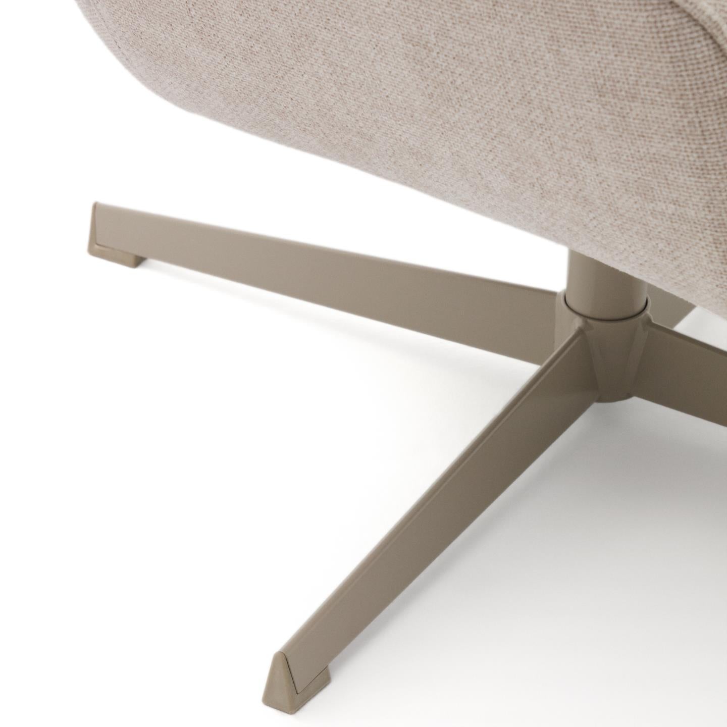 Kave Home Teryl fauteuil chenille Beige