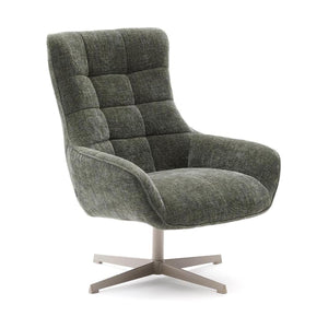 Kave Home Teryl fauteuil chenille Groen